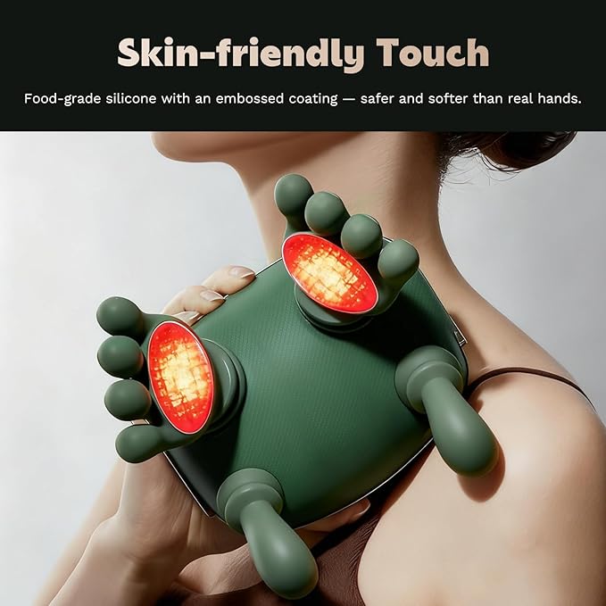 Masajeador de cuello N7 Pro: relajación profunda y calor relajante para un alivio diario